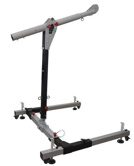 Kratos EasySafeWay 1, mobiles H-förmiges Basis Davit System (1370 mm hoher Masten), FA6010500