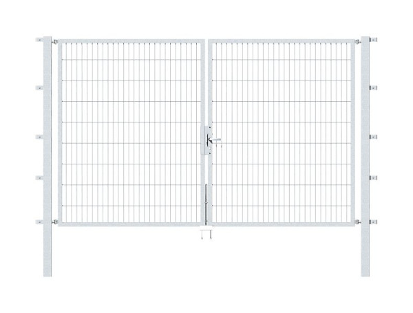 Alberts Doppeltor Flexo Typ 6/5/6, Stahl, feuerverzinkt passiviert, 3000 x 1800 mm, 648947