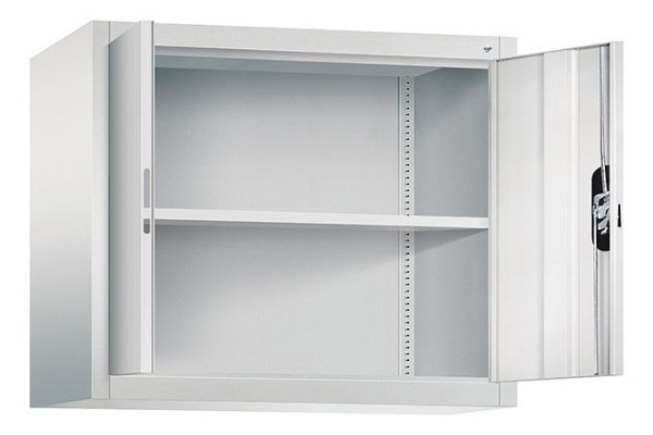 C+P Aufsatzschrank Acurado, H790xB930xT400mm, Farbe: Lichtgrau, Muldengriff, 9265-000 S10217
