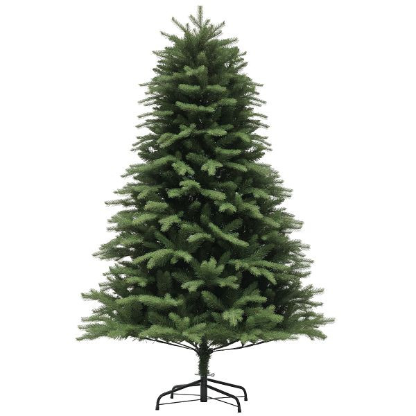 HOMCOM Weihnachtsbaum, Alpentanne, naturgetreu, breit & üppig, 180 x Φ105 cm, Grün, 830-894V00GN