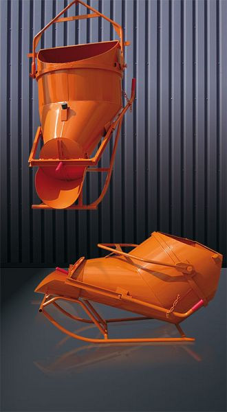 Eichinger Betonsilo 1025.4, 300l, Bügel, Hebelverschluss, liegende Form, 10250410060000