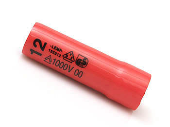 Lemp Steckschlüssel Einsatz 12mm 3/8" extra tief 12 kt, 135312