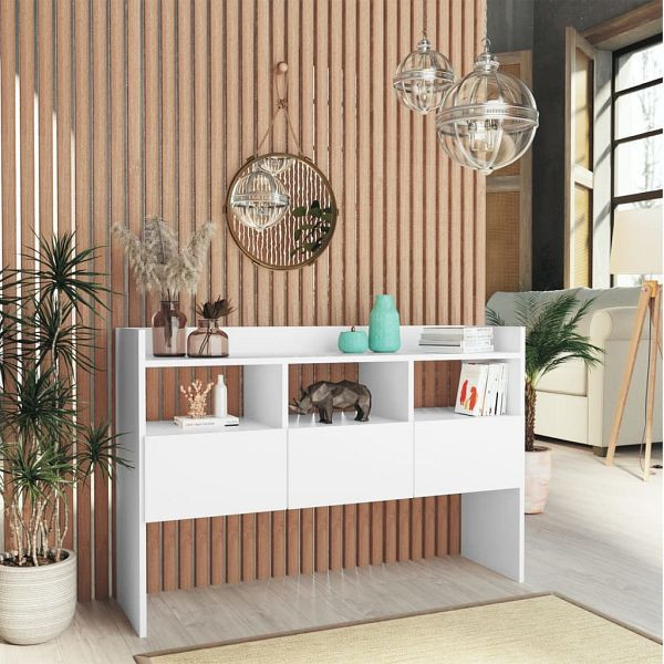 vidaXL Sideboard Weiß 105x30x70 cm Holzwerkstoff, 808377