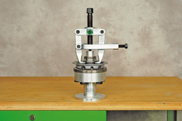 KUKKO 2-armiger Universal Abzieher mit seitlicher Spannzwinge, Spannweite außen: 100 mm, 204-2