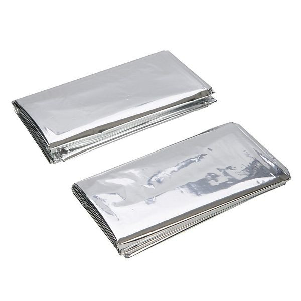 Silverline Rettungsdecken, Doppelpackung, 1 m x 2 m, 226306