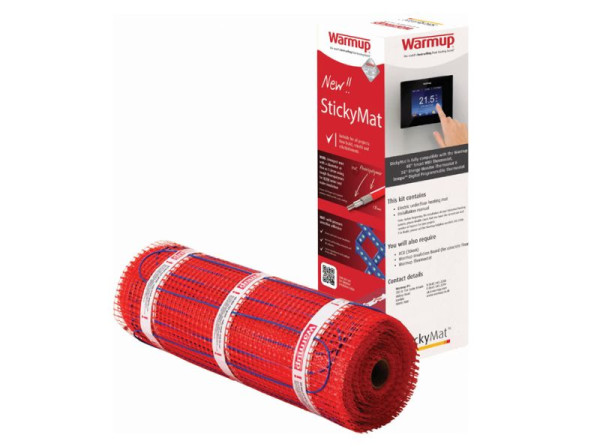 Warmup SPM5 Heizmatte selbstklebend 750 Watt 5,0m², DESPM5