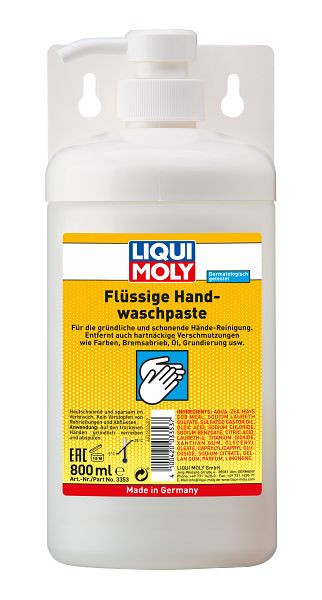 LIQUI MOLY Spender für Flüssige Handwaschpaste (Artikel-Nr.: 3354), Flasche Kunststoff, 3353