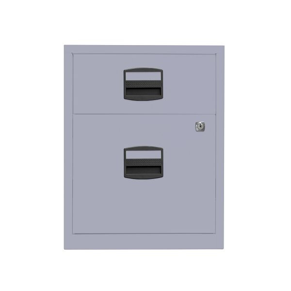 Bisley Home Rollcontainer PFA, 1 Universalschublade, 1 HR-Schublade, 656 lilac, PFAM1S1F656