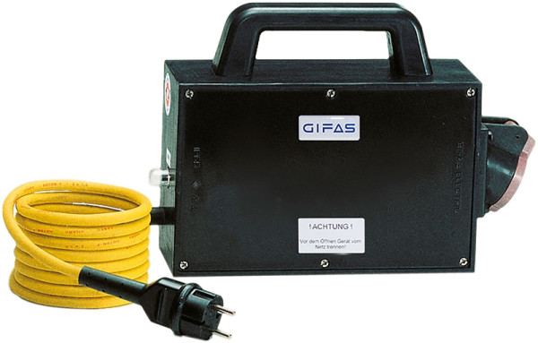 GIFAS Vollgummi-Verteiler Typ 2516, mit Sicherheits-Transformator 120 VA, 230/42 V, ETA-Schalter 0,6 A, 208628