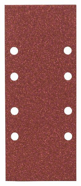 Bosch Schleifblatt-Set für Schwingschleifer, 25-teilig, 8 Löcher, 93 x 230 mm, 80, 2607017099