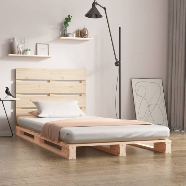 vidaXL Massivholzbett 90x190 cm Kiefer, 3190495, 8720845942731