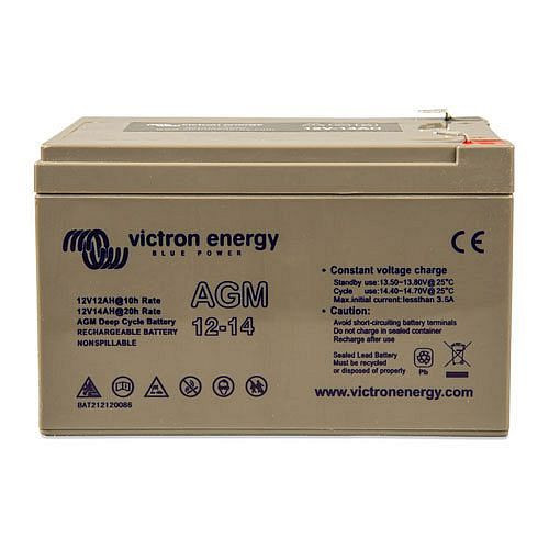 Victron Energy Batterie AGM Deep Cycle 12V/14Ah, 2-67-012185, BAT212120086