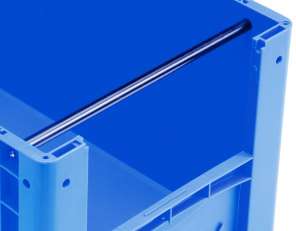 BITO Tragestange Set Ø15x367 TS64XL PVC schwarz, 10 Stück, 9408