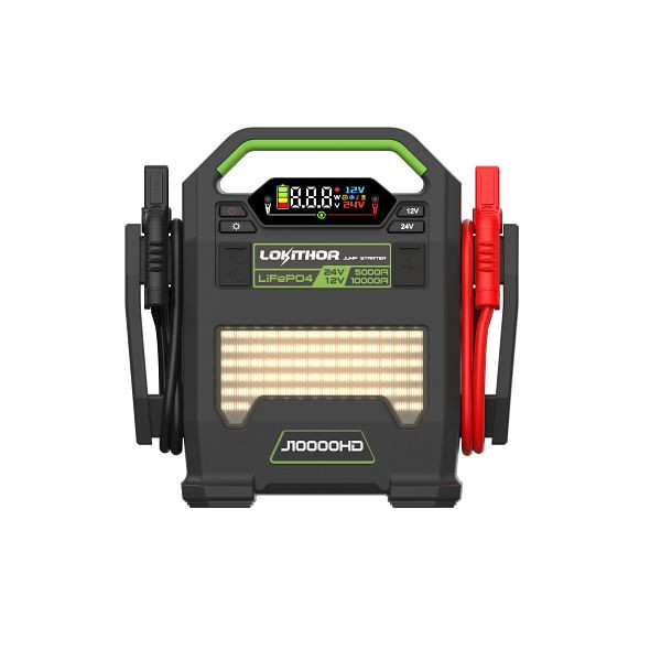 Lokithor Batteriestarthilfe-Gerät Modell J10000HD, 256 Wh, J10000HD