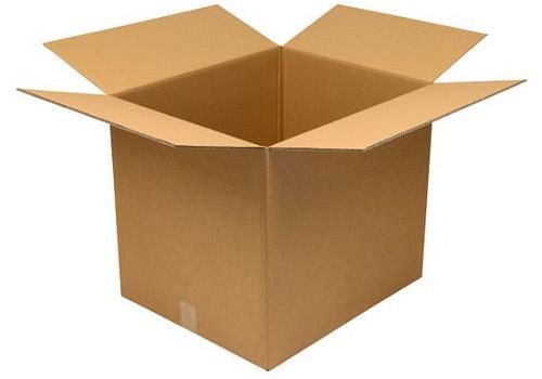 TransPak Wellpapp-Faltkarton 2-wellig, Innenmaß 580 x 480 x 500 mm, Qualität 2.30BC, VE: 10 Stück, 299373