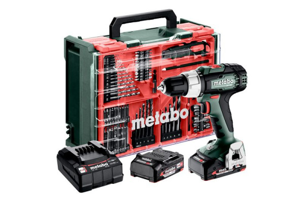 metabo Akku-Schlagbohrschrauber SB 18 L Set Kunststoffkoffer, 614053710