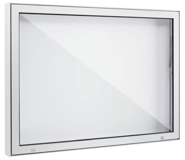ewb Schaukasten 110 - weiß RAL 9016, Öffnung: Klappflügel, Sichtfläche: 21*A4, MTK11021PB