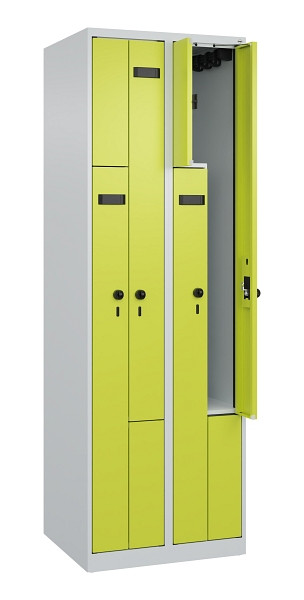 C+P Z-Spind Evolo PLUS, 4 Fächer, 1850x600x500mm, 7035/0024, 049003-204 S10017
