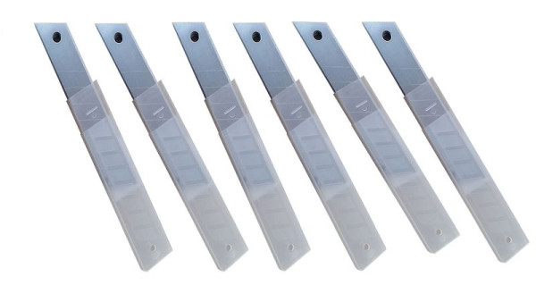 VaGo-Tools Abbrechklingen 18 mm Teppichmesser, VE: 10 Stück, 18T-10-1_vx