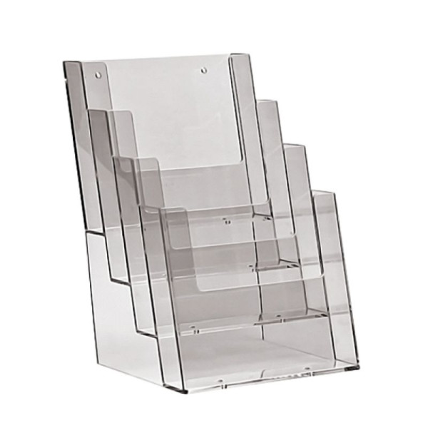 Stein HGS Prospekttasche -TAYMAR COUNTER MULTI-, Aufsteller für Theke oder Wand 4x DIN A5, 36869