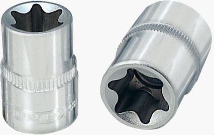 KS Tools 1/4" CHROMEplus Torx-E-Stecknuss, E5, 918.1583
