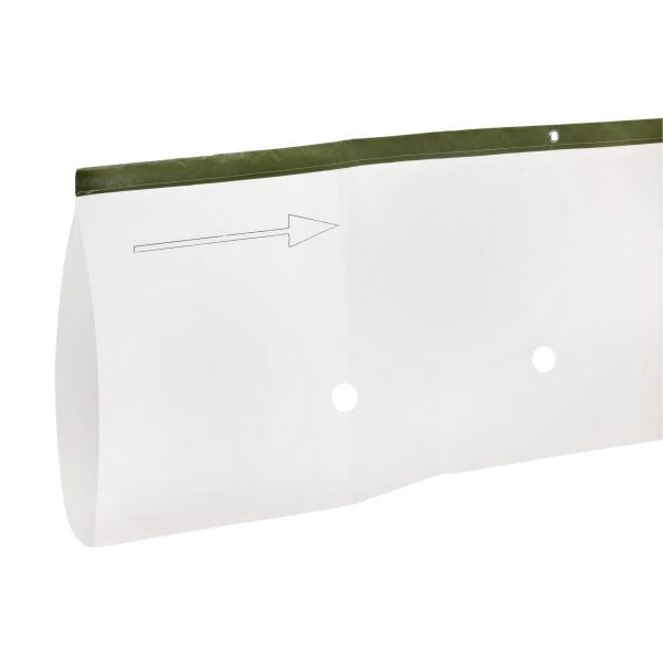 Wilms Gebläseschlauch 400mm Ø 10 Meter - Brandschutzklasse B 3, 6940010