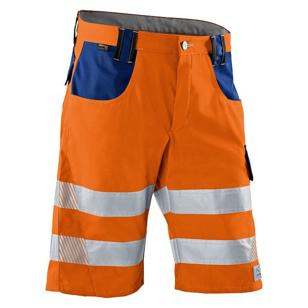 Kübler REFLECTIQ Shorts PSA 2, Farbe: warnorange/kornblau, Größe: 64, 2307 8340-3746-64