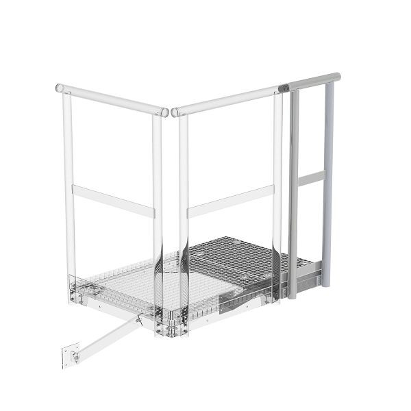 Munk Günzburger Steigtechnik Erweiterungspodest 1000x1000mm, 060951