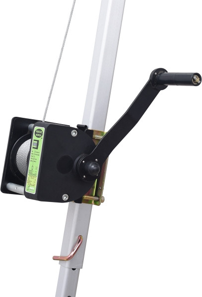 Kratos Rettungs und Arbeitswinde, Edelstahl Drahtseil Länge 20 m, für Dreibein, MultiSafeWay & EasySafeWay, FA6000320S