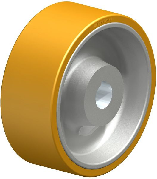 Blickle GTHN 253/40H7 Rad aus Blickle Extrathane®, Hellbraun, 459917