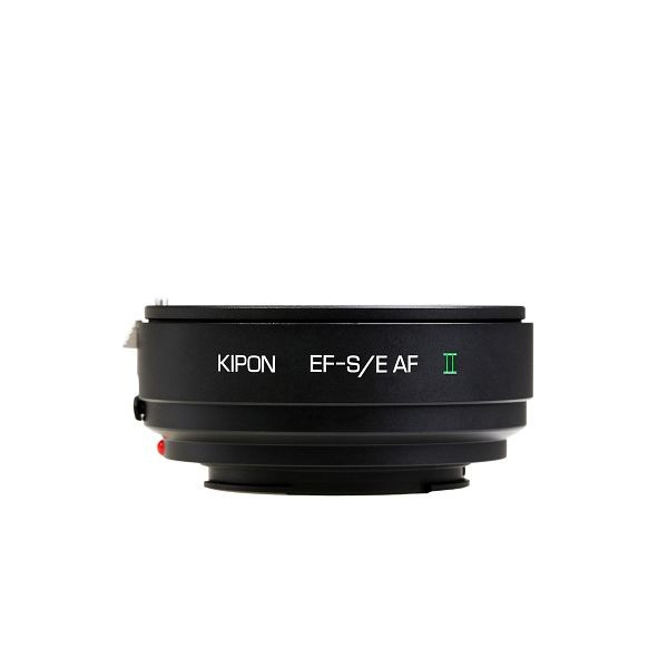 Kipon AF Adapter für Canon EF auf Sony E mitSupport, 1022230