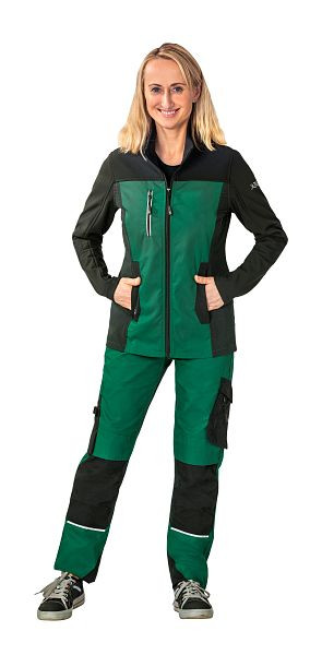 Planam Norit Damen Hybridjacke, grün/schwarz, Größe 34, 6514034