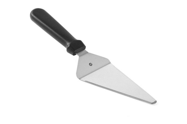 Hendi Tortenheber/Messer, Edelstahl, schwarz, Polypropylen, 523957