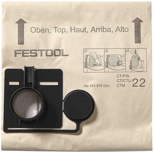 Festool Filtersack FIS-CT 33/20, VE: 20 Stück, 494632