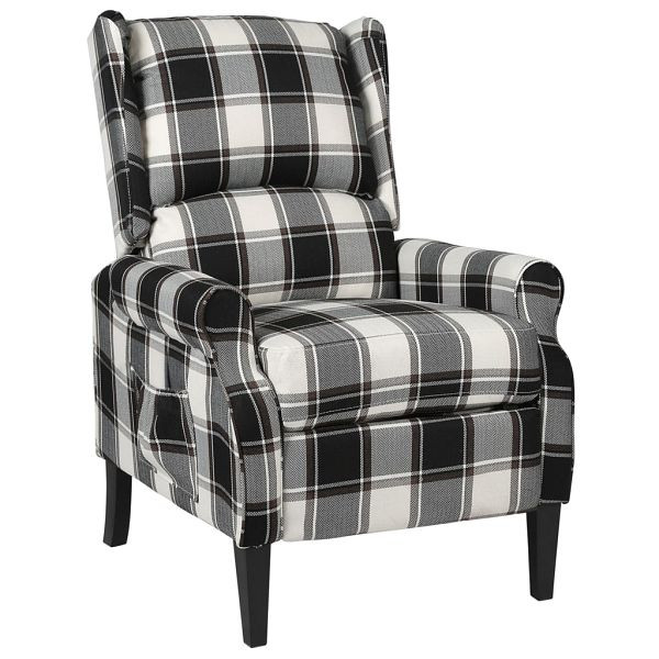 vidaXL Relaxsessel Verstellbar Mehrfarbig Stoff, 329312