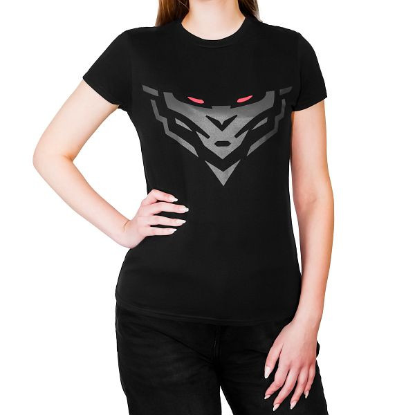 Diablo Chairs Gaming T-Shirt Damen: schwarz, Größe L, 1628