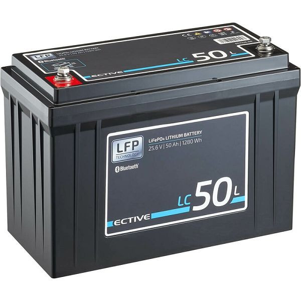 ECTIVE LC 50L BT 24V LiFePO4 Lithium Versorgungsbatterie 50 Ah, TN3640