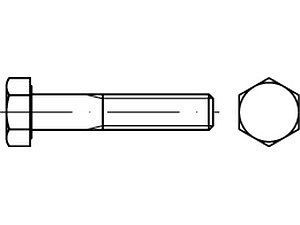 Sechskantschrauben DIN 931 A 2 -70 M 22 x 140 VE=S