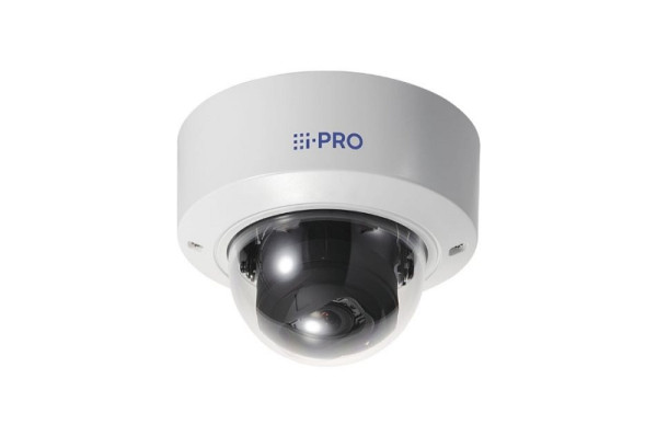 i-Pro Netzwerk Dome S-Serie, 5MP@30fps, 2,9-9mm AI, IK10, IR, in, WV-S22500-V3L