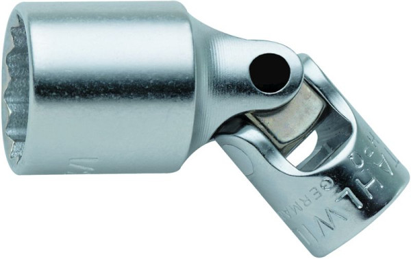 STAHLWILLE 6,3 mm (1/4") Gelenk-Steckschlüsseleinsatz Nr.402a Schlüsselweite 11/32 " Länge 35 mm, 01540022
