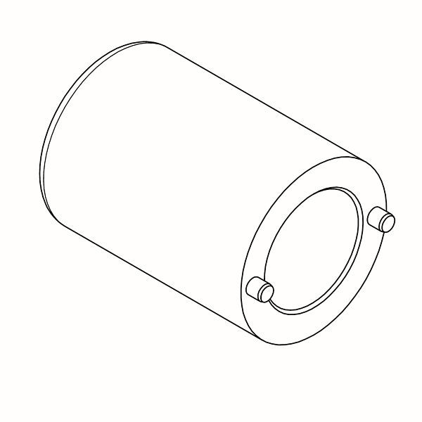 KWC Montagenuss, F5, für Gehäuseabdeckung, für Einhebelthermostat, 2030067601