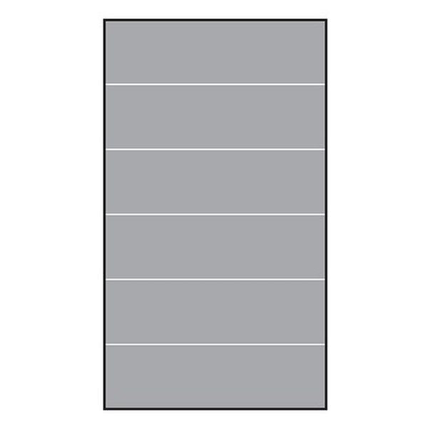 T&J RUDE-Serie Systemglas, B1030 x H1740 x T8 mm, Streifen-Dekor 82, 46657