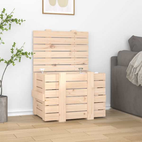 vidaXL Truhe 58x40,5x42 cm Massivholz Kiefer, 824993, 8720845687113