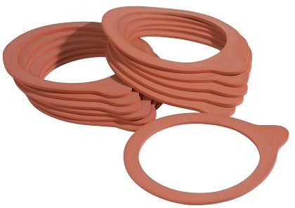 Contacto WECK-Einkochringe 54 x 67 mm, VE: Beutel à 10 Stück, 2707/960