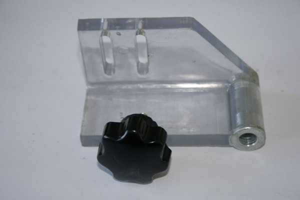 ELMAG Plexiglas-Befestigungswinkel zu Schutz-, glas für HU 25 T, GBM 3/25 T+S, 9802028