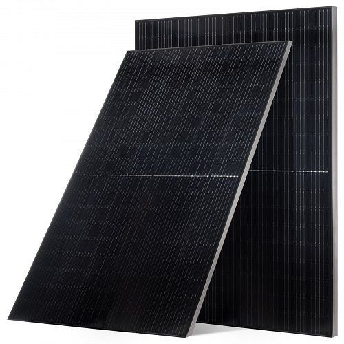 VEVOR Monokristalline Solarmodule 400 W, 2er-Pack, MC4, Alu-Rahmen, IP65, netzunabhängig für Auto, Boot, RV, Flachdach, GDSTYNB2400WB68DI001V2