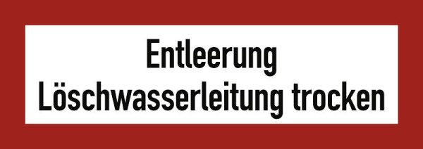 Moedel Entleerung Löschwasserleitung trocken, Aluminium, 210x74 mm, 57737