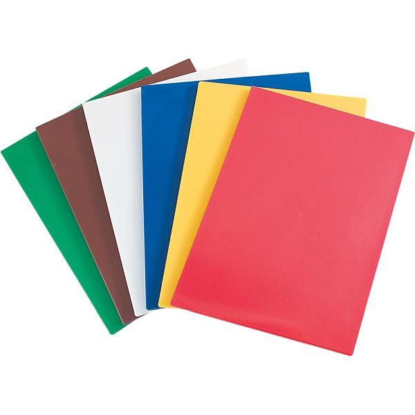 Stalgast Schneidbrett-Set HACCP, 450x300 mm, glatt, aus Polyethylen, MS1271450