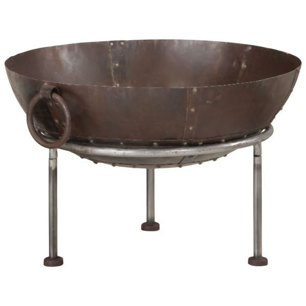 vidaXL Feuerschale 55x55x38 cm Abmessung Eisen, 351638, 8720845680602