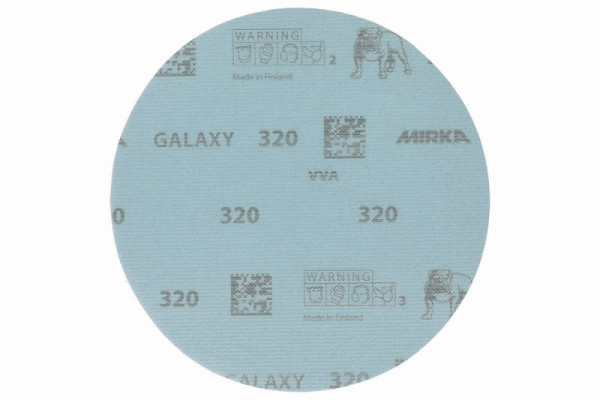 Mirka Schleifscheibe GALAXY 150mm Grip 320, VE: 100 Stück, FY62209932